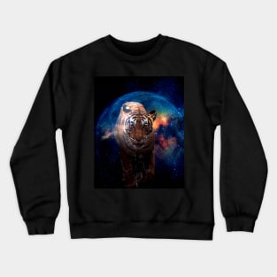 Tiger Power Animal Crewneck Sweatshirt